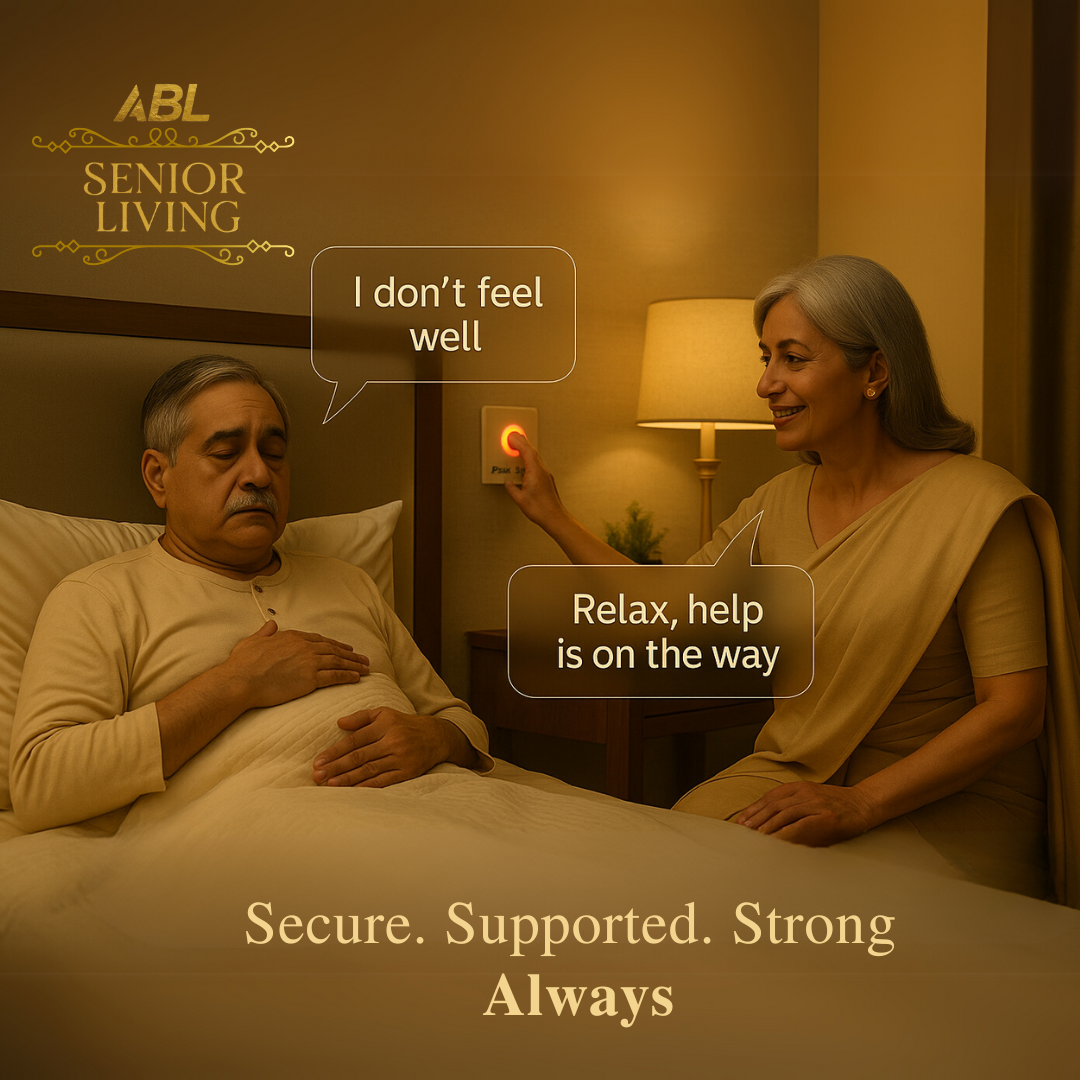 Always Safe. Always Supported. Every home comes with built-in emergency support, so help is always just a touch away. Because peace of mind should be a part of everyday living.